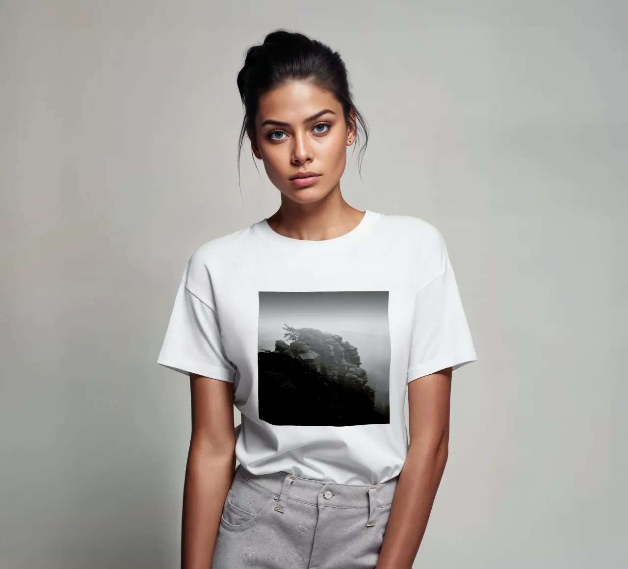 Monolith, Pfaffenstein t-shirt da Håggard Photography | Ronny Behnert