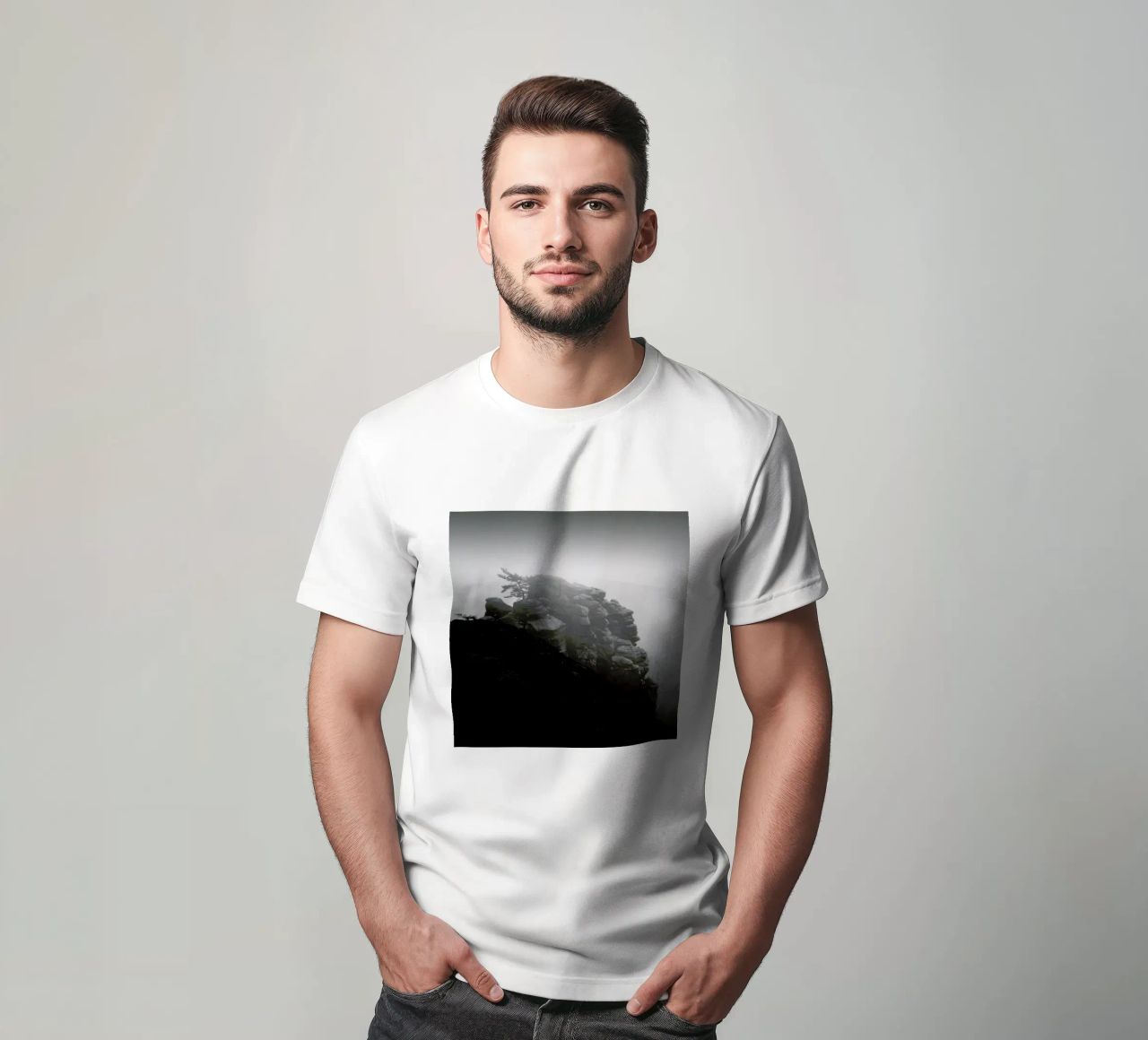 Monolith, Pfaffenstein t-shirt da Håggard Photography | Ronny Behnert