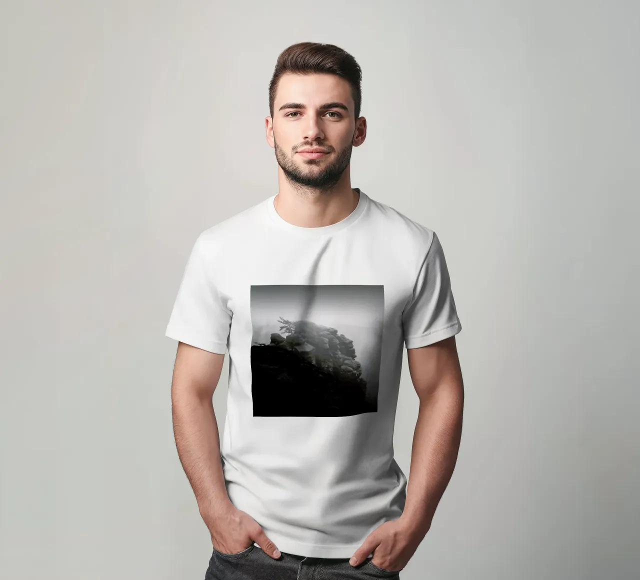 Monolith, Pfaffenstein t-shirt da Håggard Photography | Ronny Behnert