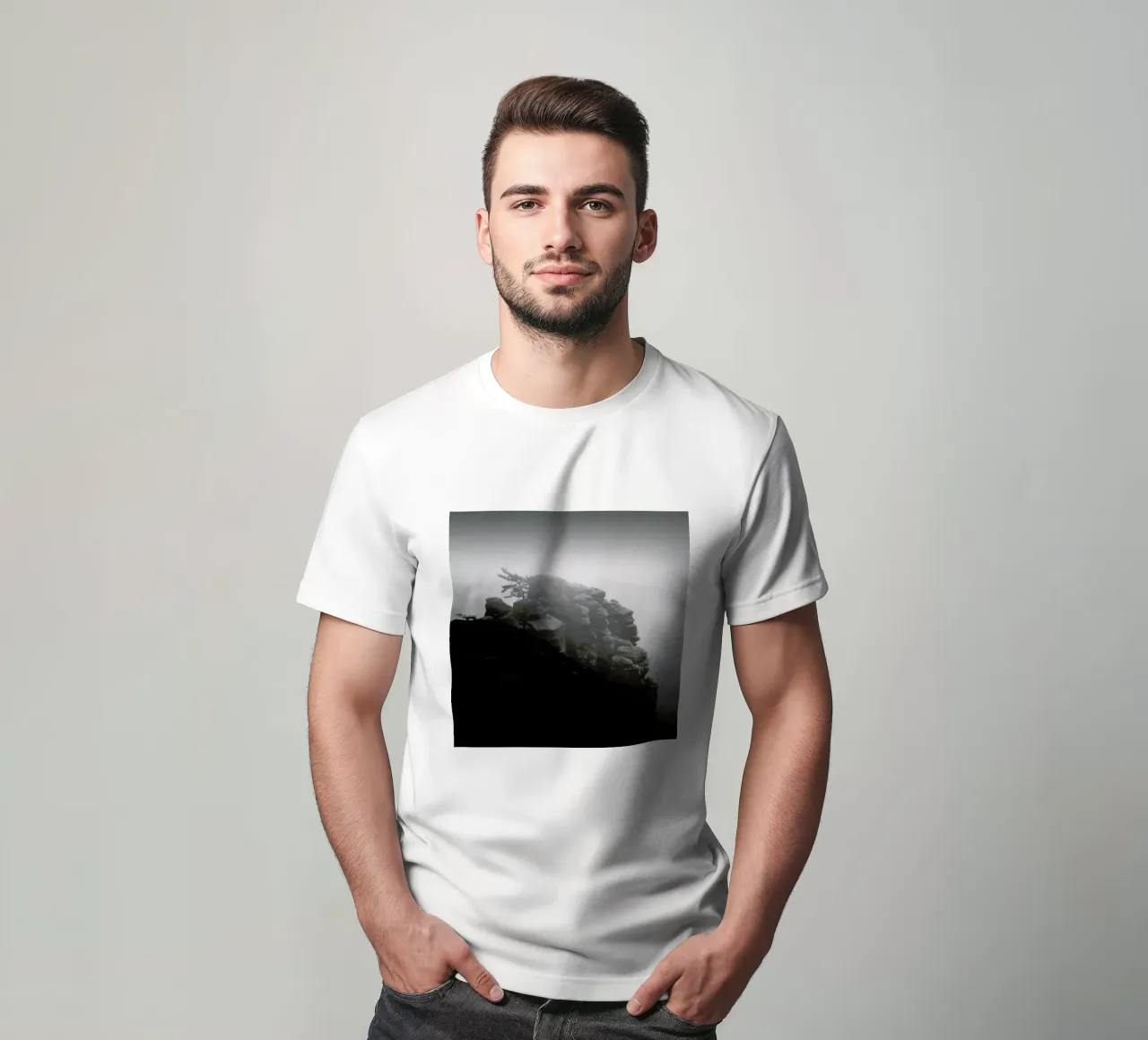 Monolith, Pfaffenstein t-shirt van Håggard Photography | Ronny Behnert