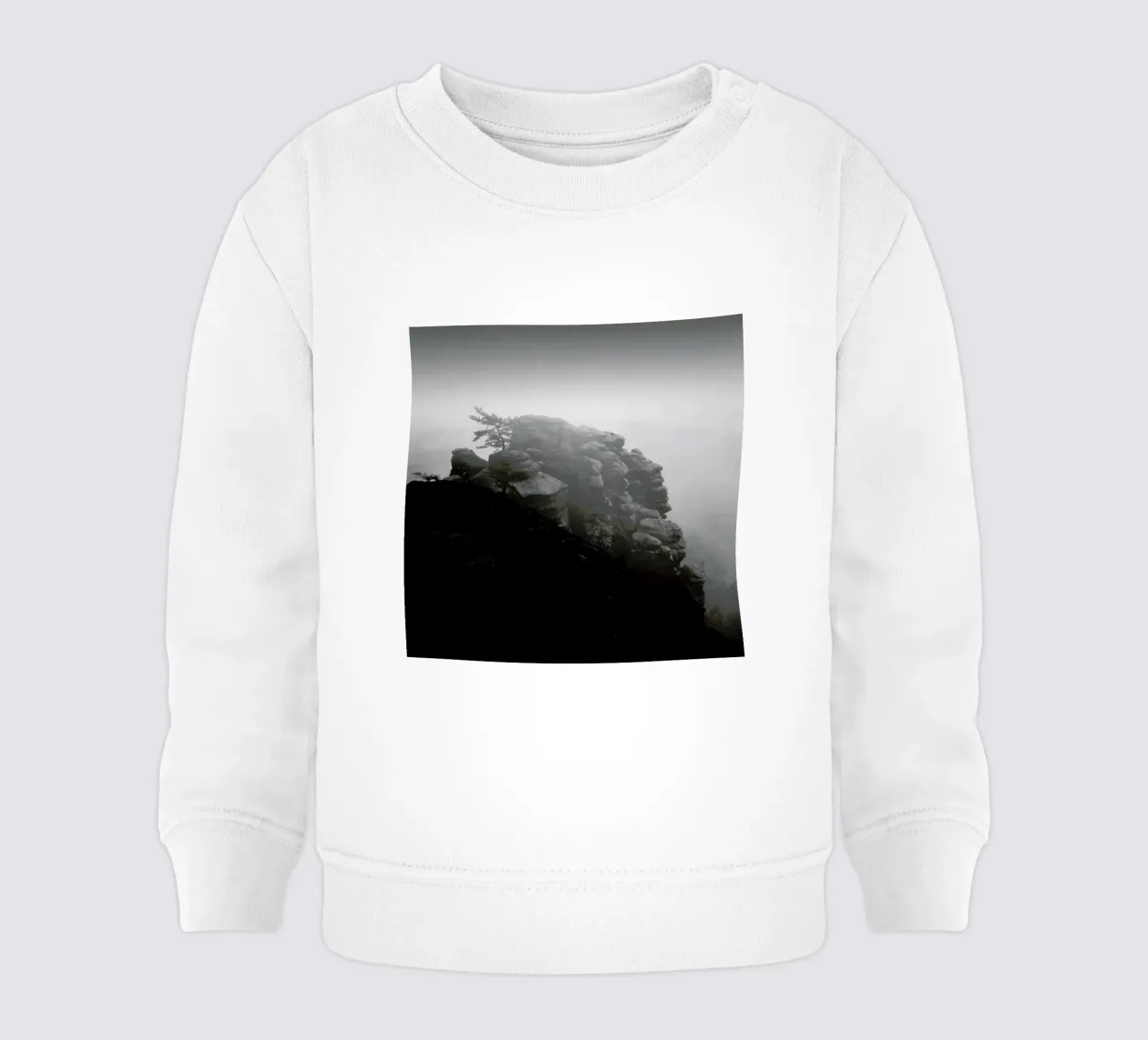 Monolith, Pfaffenstein Baby Sweatshirt von Håggard Photography | Ronny Behnert