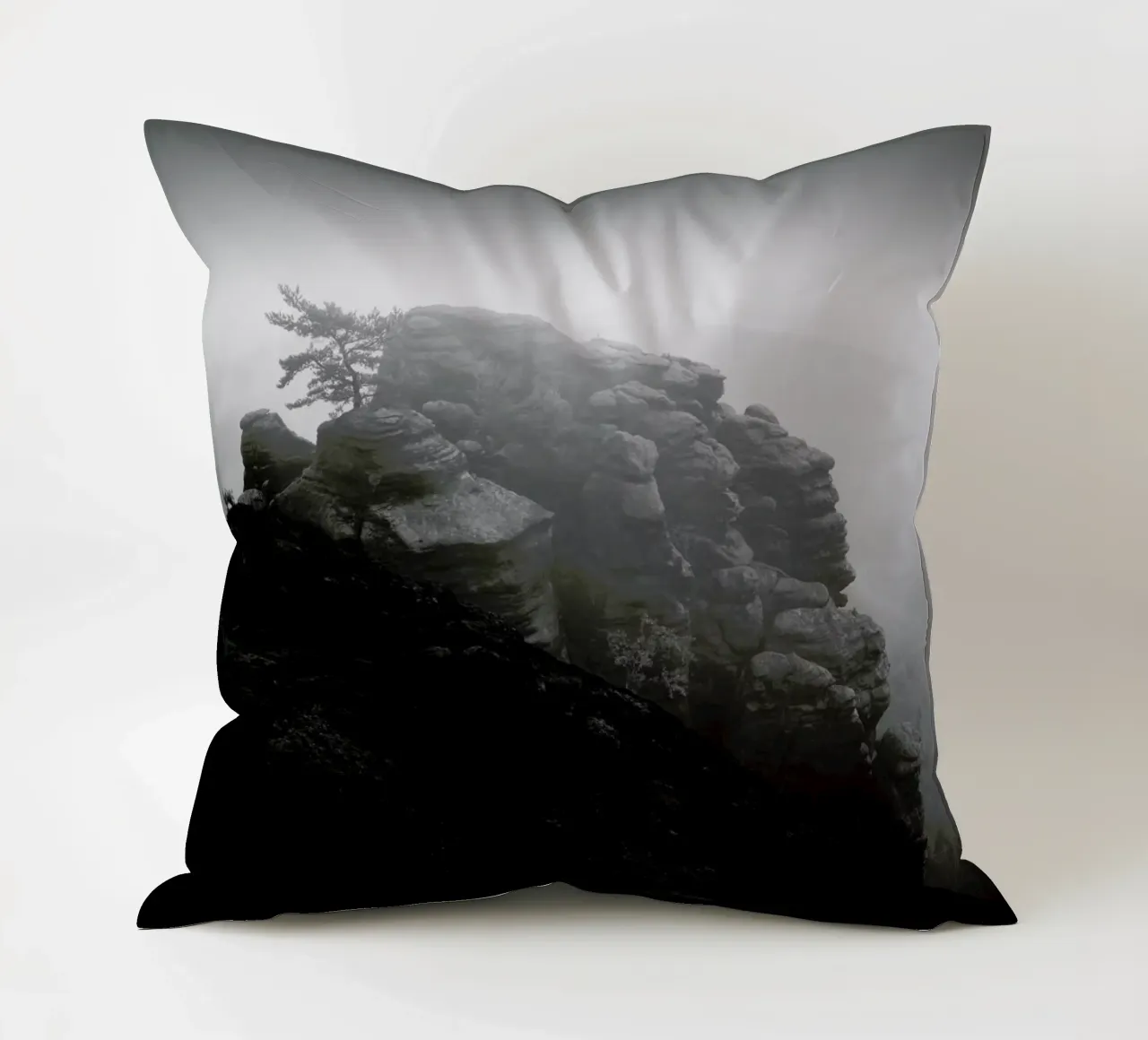 Monolith, Pfaffenstein decorative cushion by Håggard Photography | Ronny Behnert
