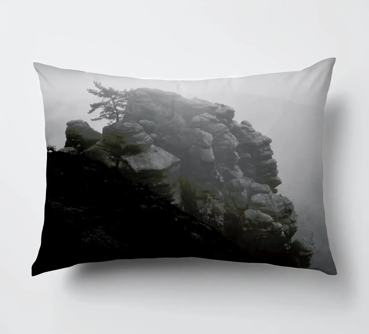 Monolith, Pfaffenstein decorative cushion by Håggard Photography | Ronny Behnert