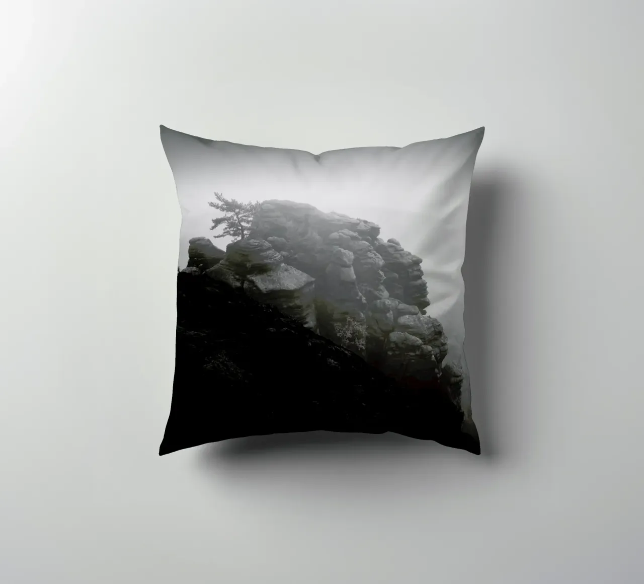 Monolith, Pfaffenstein decorative cushion by Håggard Photography | Ronny Behnert