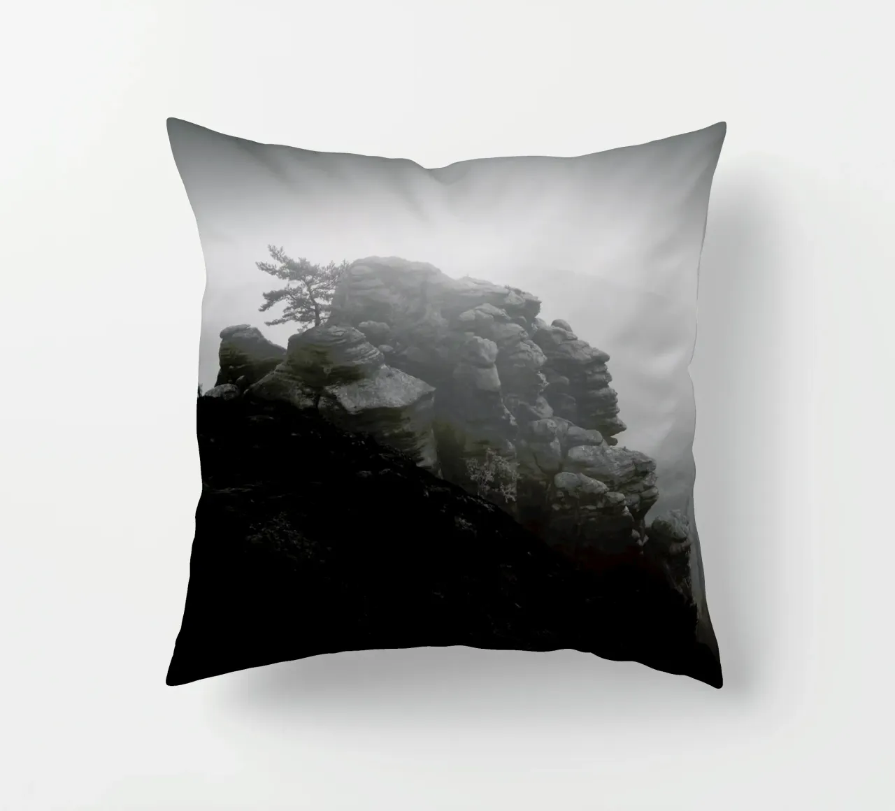 Monolith, Pfaffenstein decorative cushion by Håggard Photography | Ronny Behnert