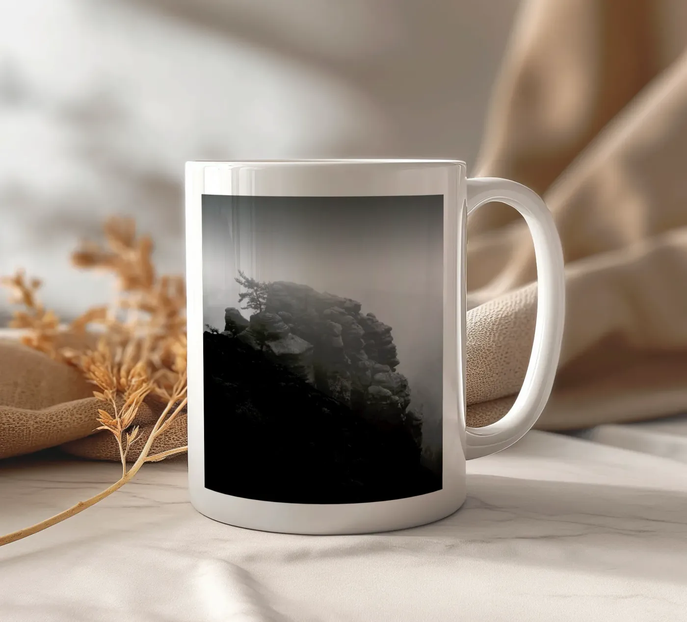 Monolith, Pfaffenstein ceramic mug by Håggard Photography | Ronny Behnert