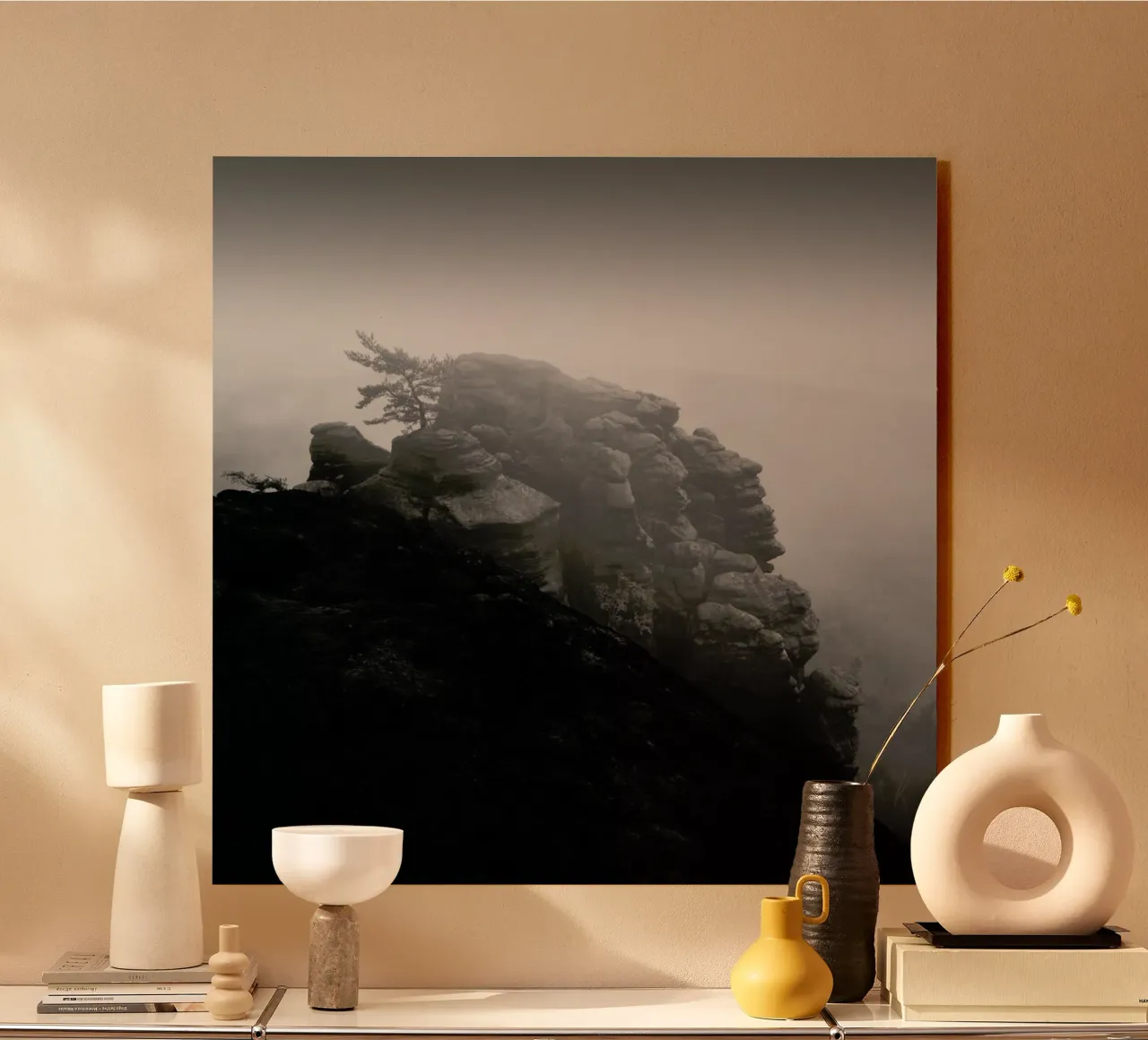 Monolith, Pfaffenstein acryl van Håggard Photography | Ronny Behnert