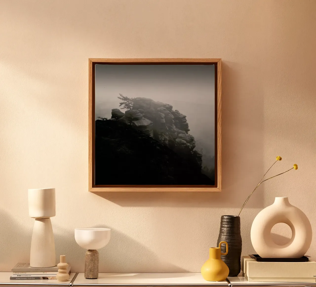 Monolith, Pfaffenstein canvas by Håggard Photography | Ronny Behnert