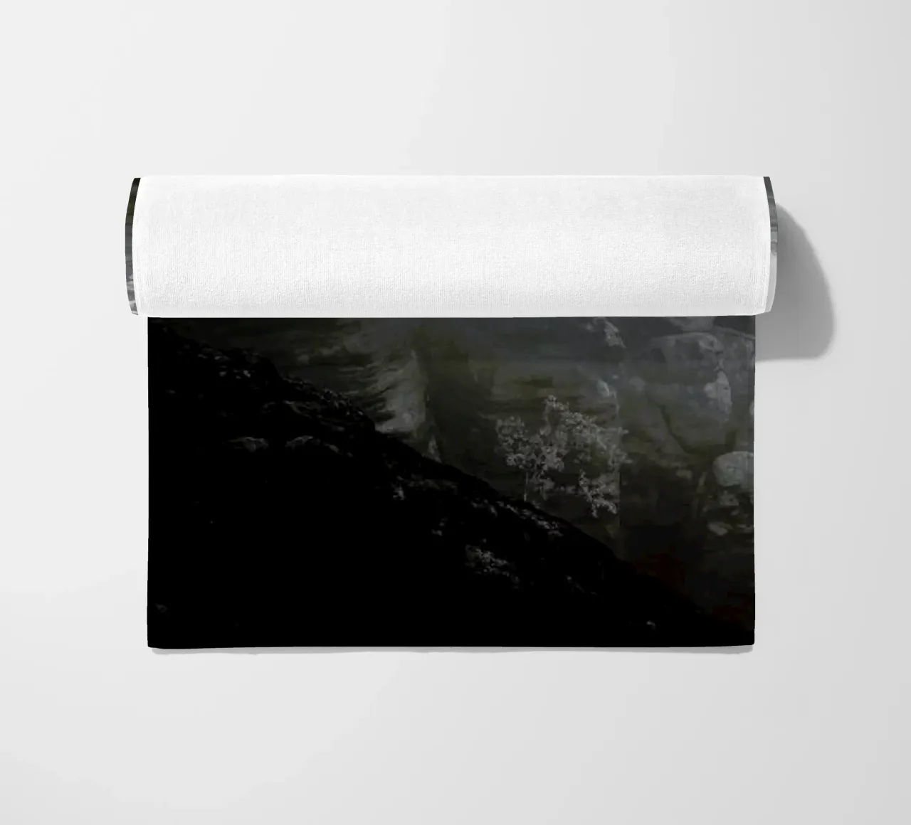 Monolith, Pfaffenstein beach towel by Håggard Photography | Ronny Behnert