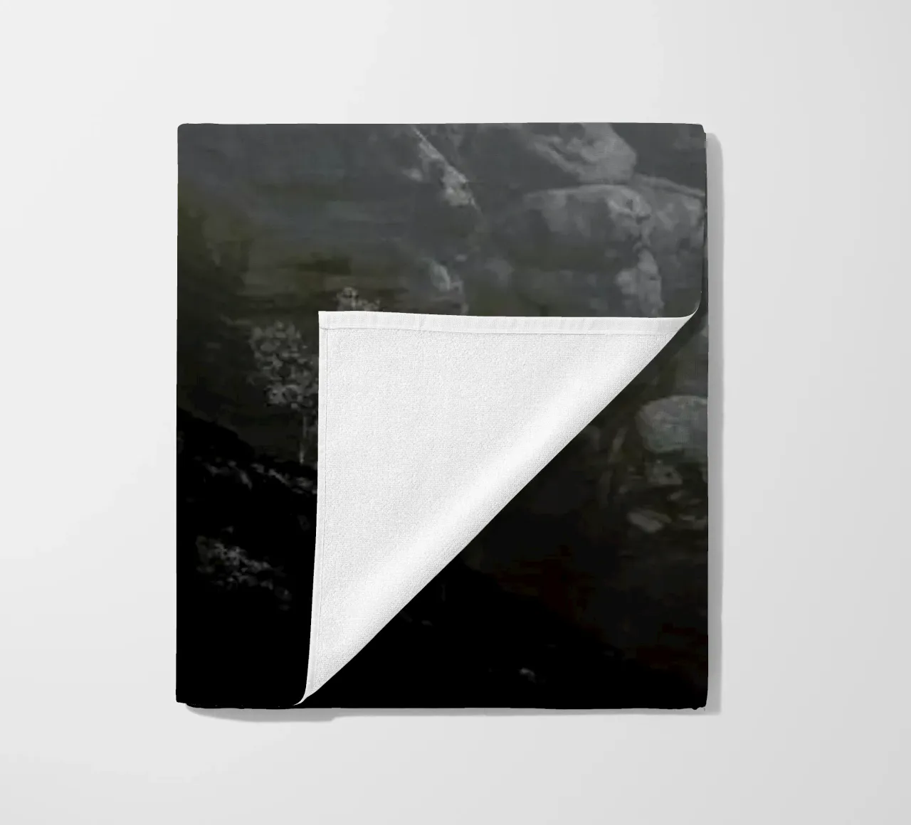 Monolith, Pfaffenstein beach towel by Håggard Photography | Ronny Behnert