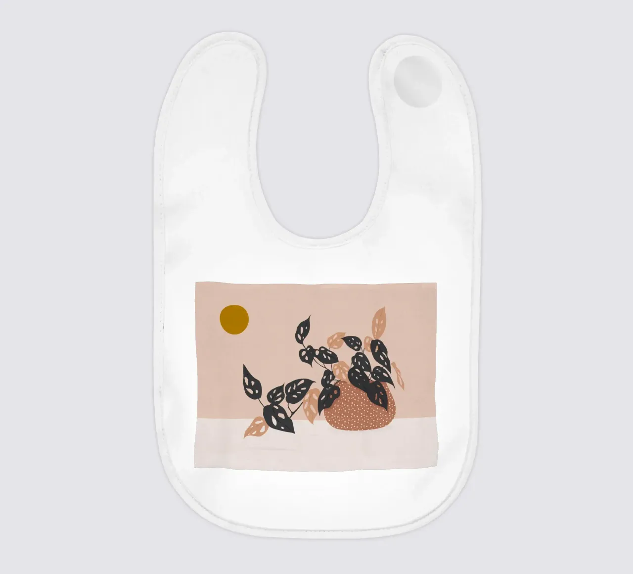 VI botanica: pianta della maschera di scimmia bavaglino da kookiepixel