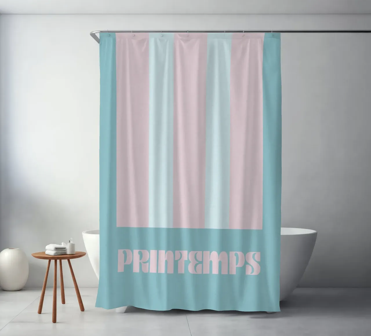 Printemps #1 shower curtain by Carte Blanche Me Now