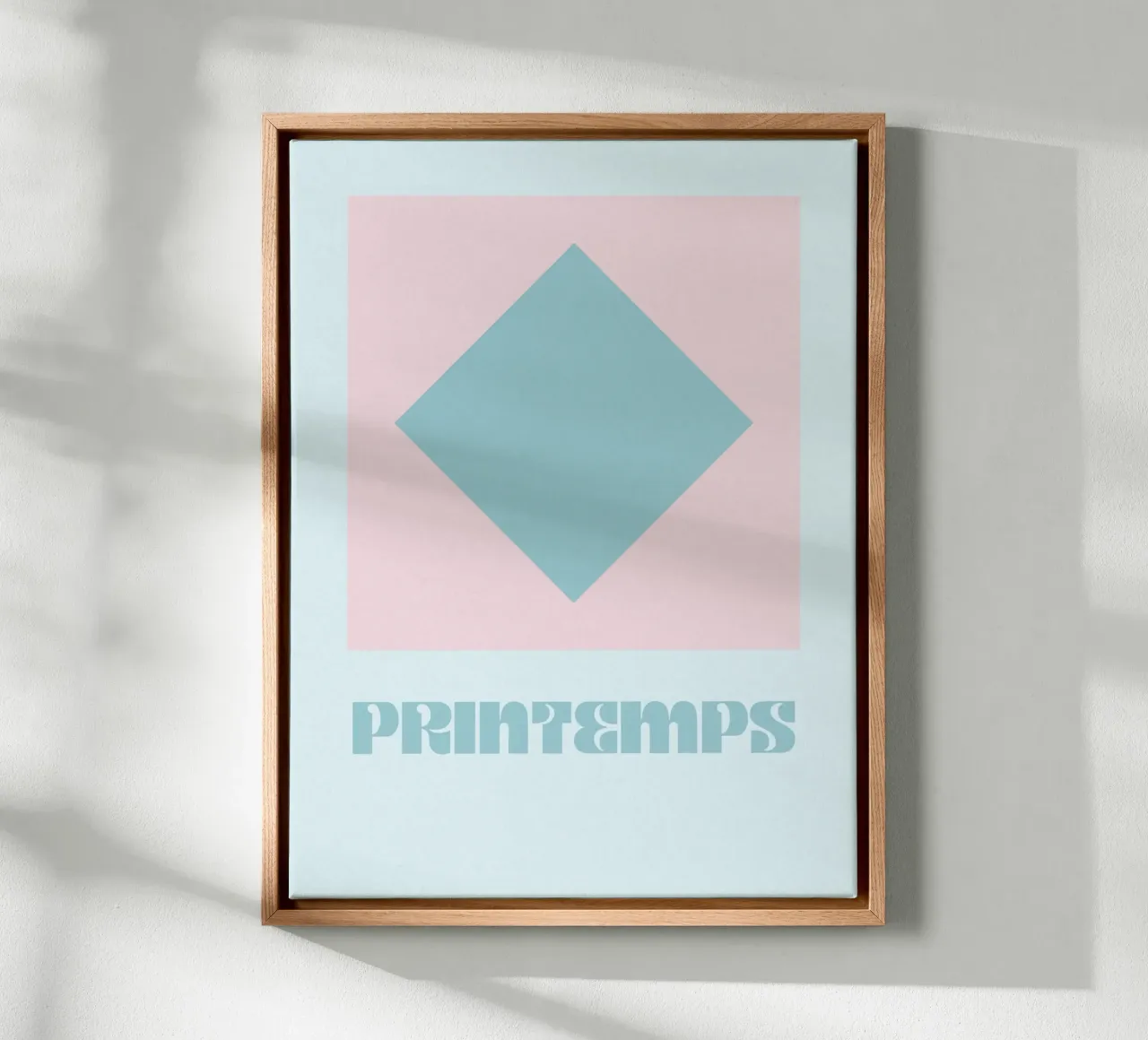 Printemps #2 canvas met Baklijst van Carte Blanche Me Now