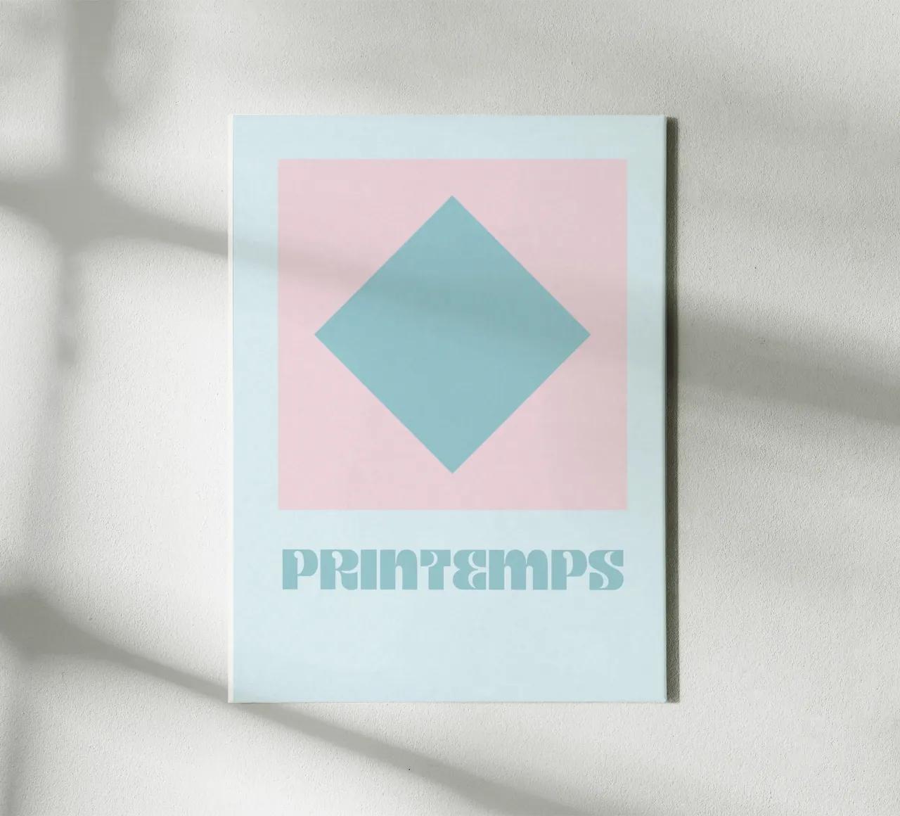 Printemps #2 canvas met Baklijst van Carte Blanche Me Now