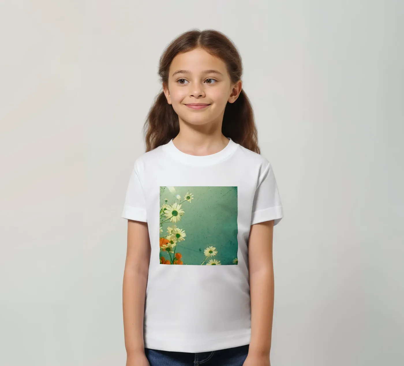 Daisy kids t-shirt by Cassia Beck Photography