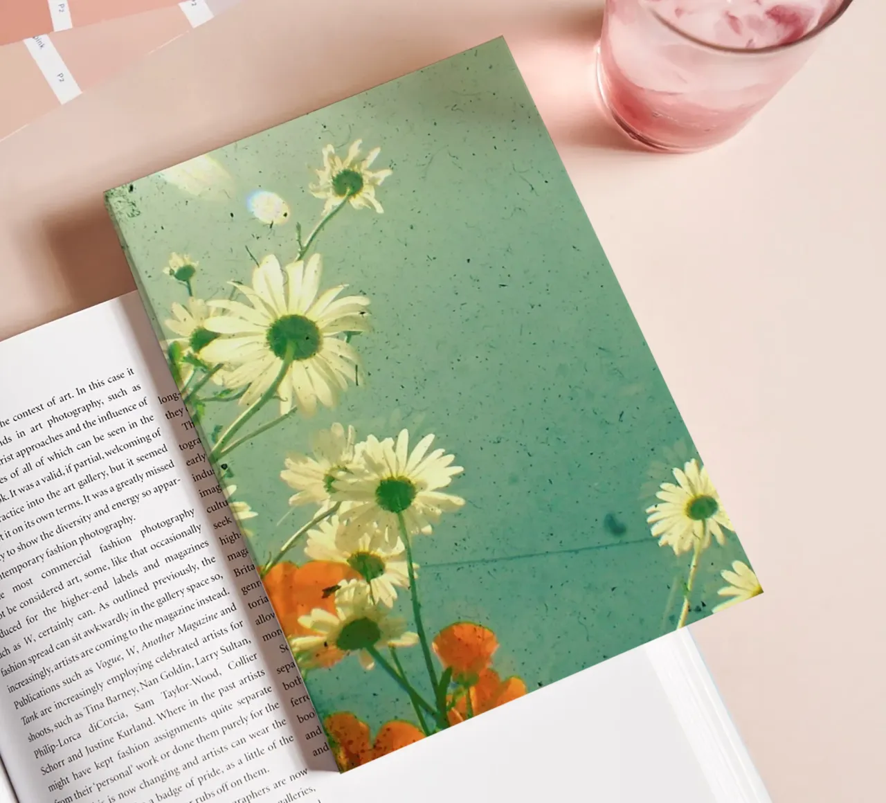 Daisy notebook by Cassia Beck Photography