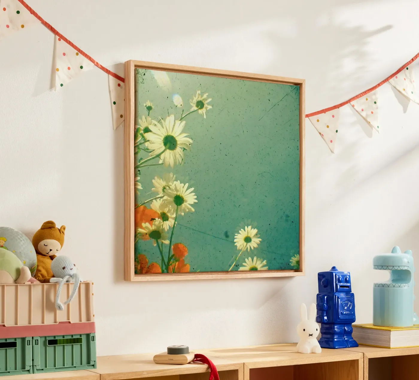 Daisy canvas van Cassia Beck Photography