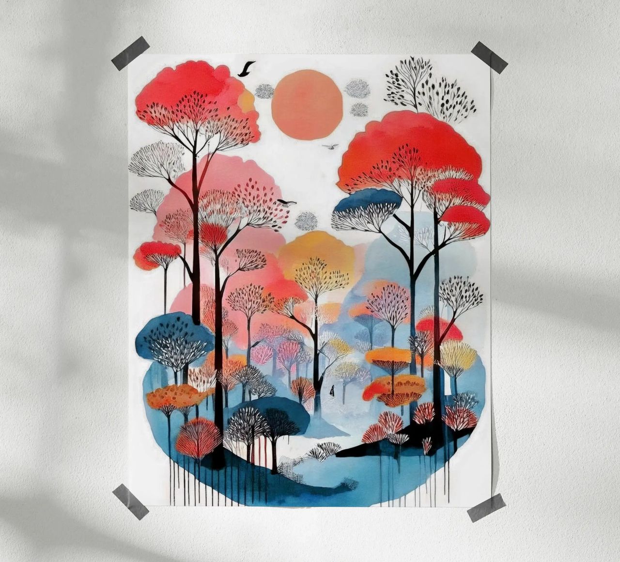Dream Forest Poster von Hightown Design