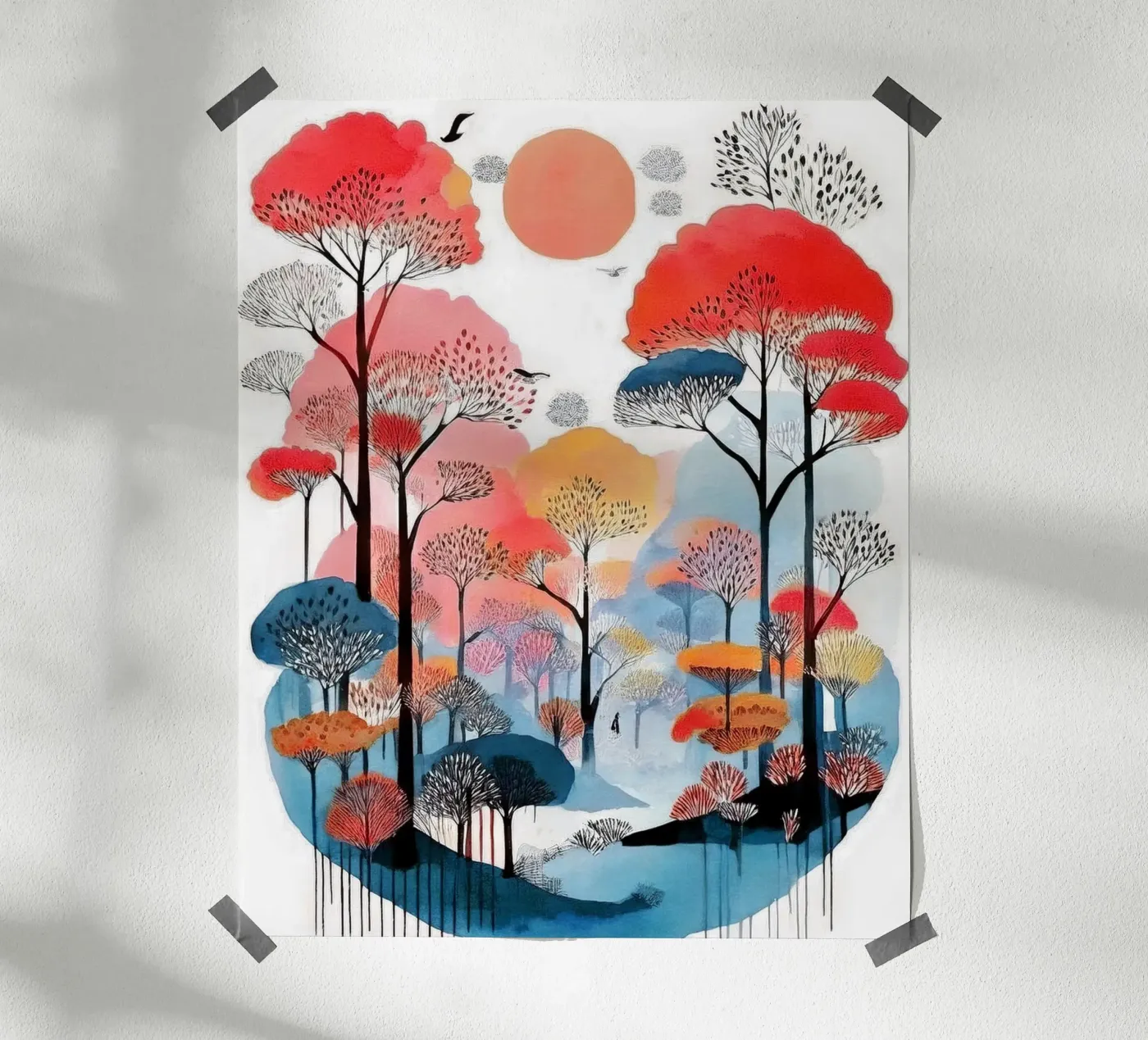 Dream Forest poster da Hightown Design