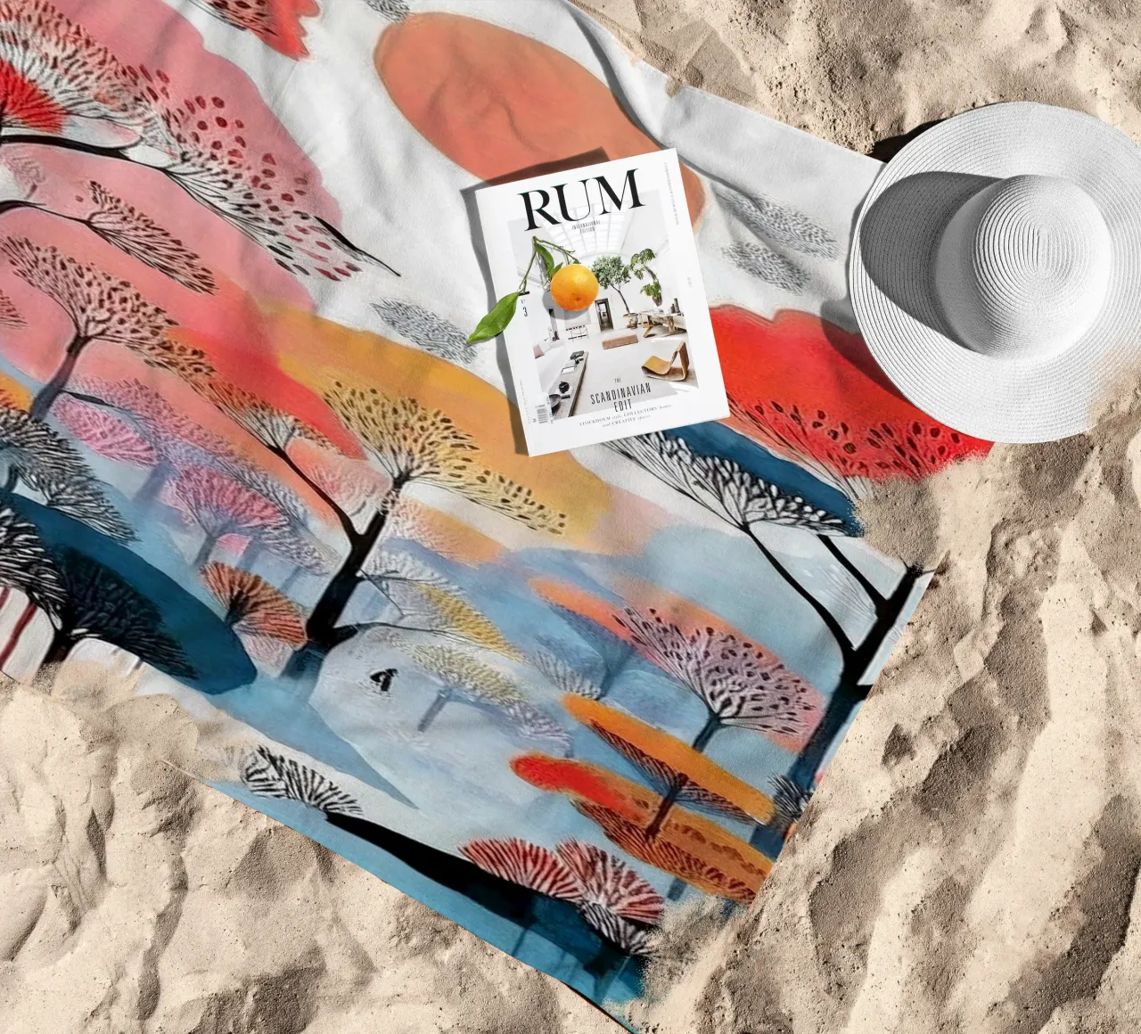 Dream Forest telo mare da Hightown Design