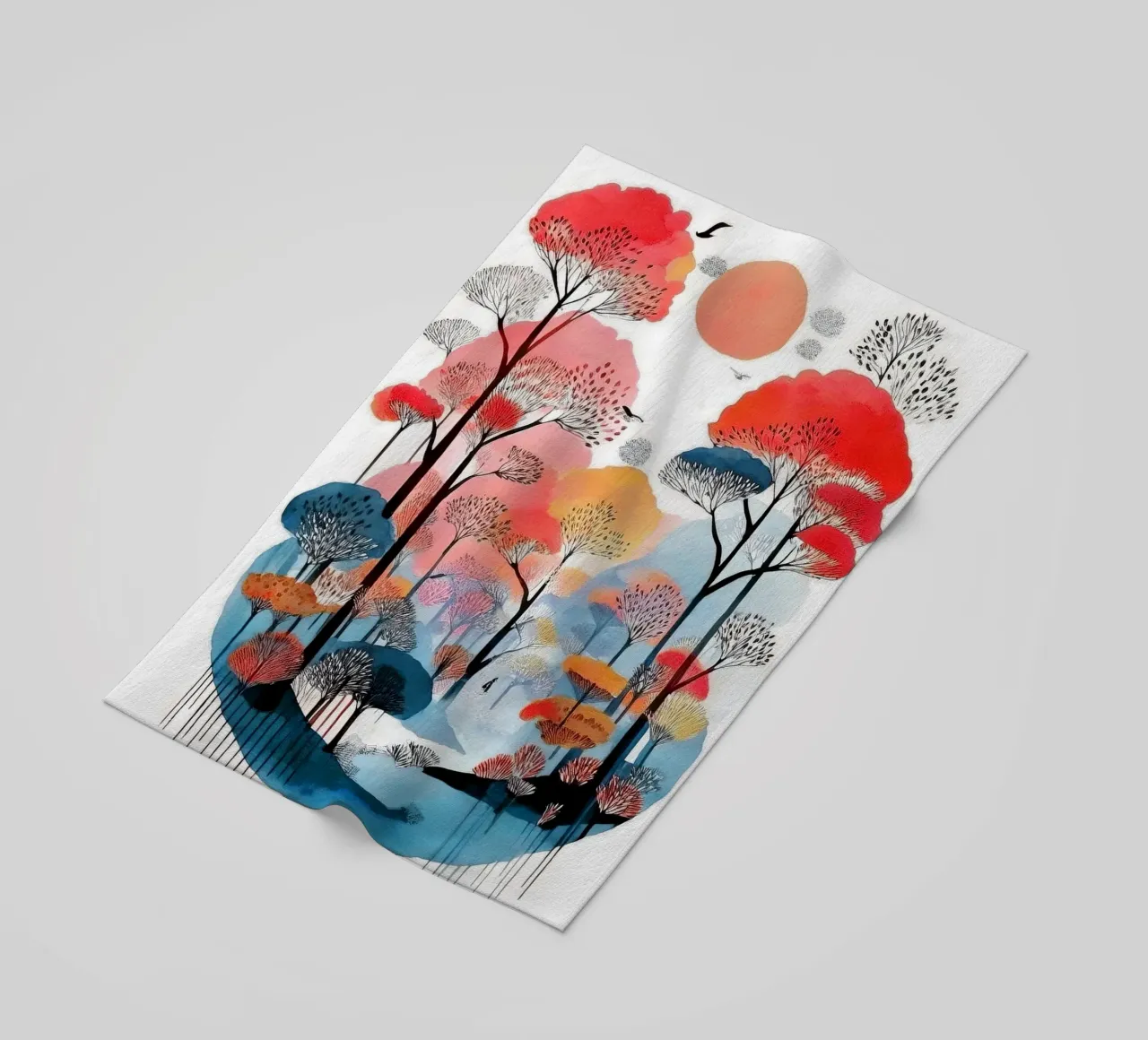 Dream Forest telo mare da Hightown Design