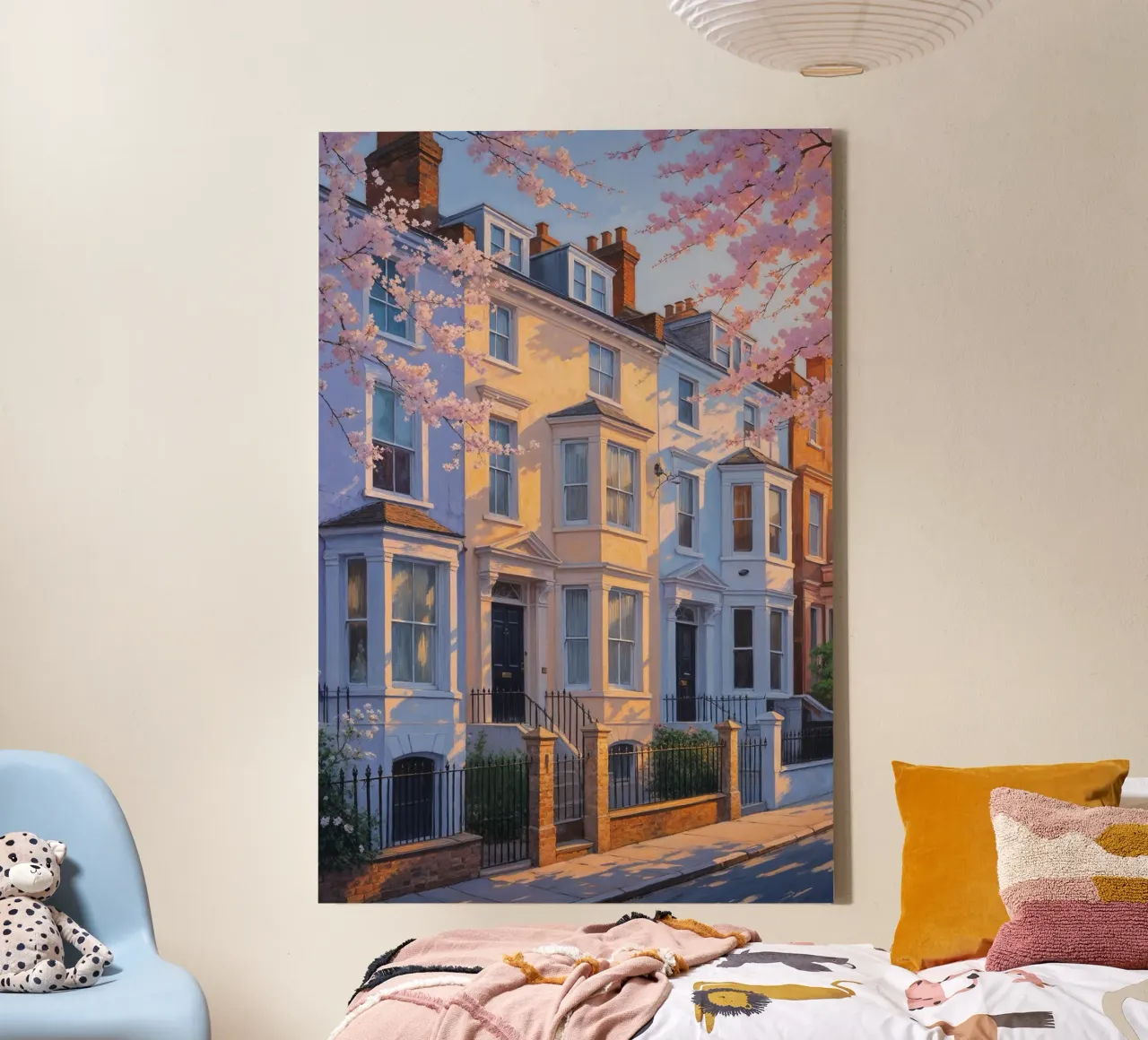 Spring Elegance in Notting Hill tela da AlbertKlee