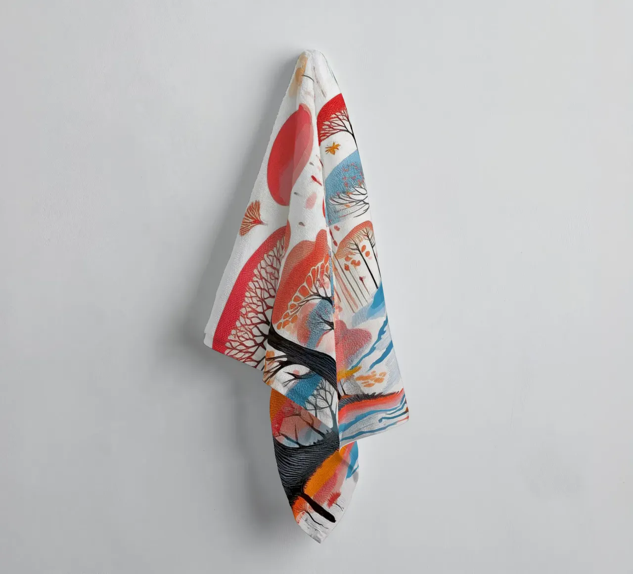 Among the Trees asciugamano da bagno da Hightown Design