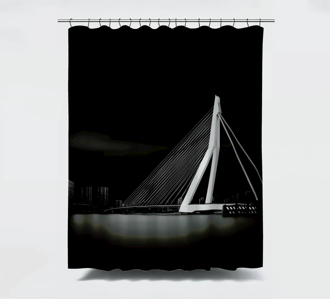 Metropolis Erasmusbrug 2 tenda da doccia da Håggard Photography | Ronny Behnert