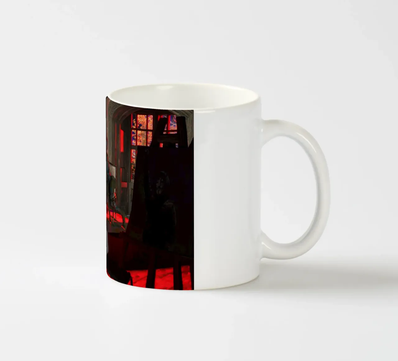 Freudon e Banksy in modalità Caravaggio tazza in ceramica da the-witcher