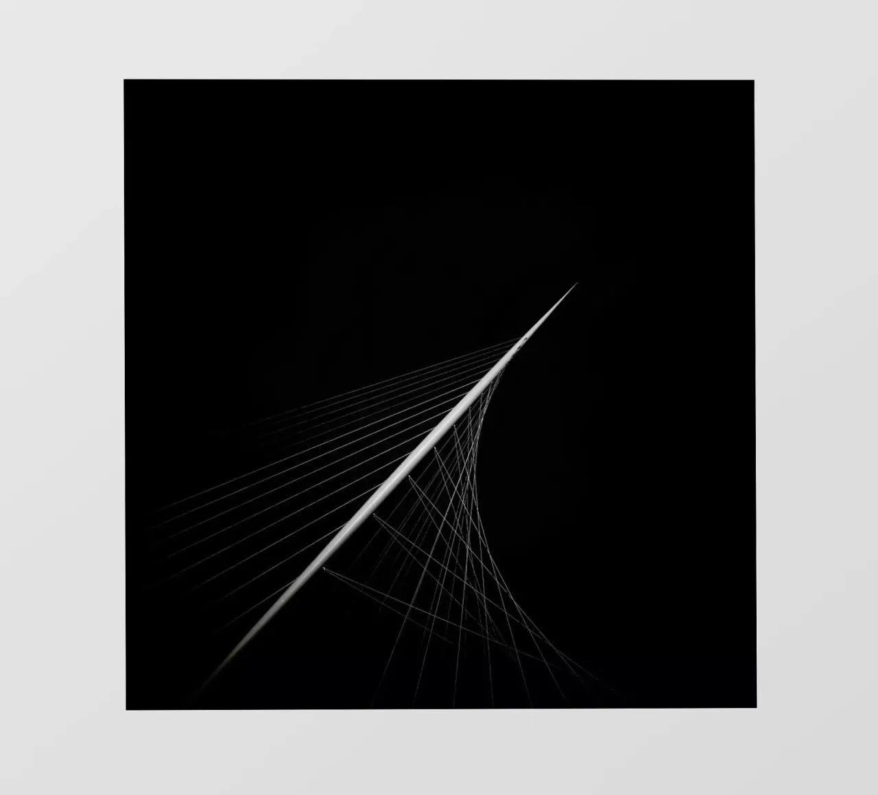 Santiago Calatrava Calatravabruggen pellicola backlit da Håggard Photography | Ronny Behnert