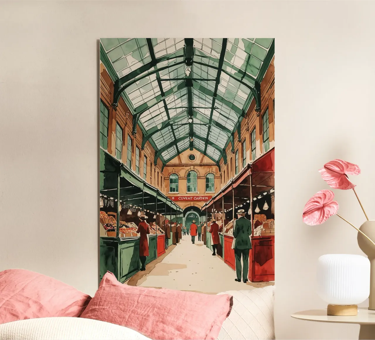Nostalgia at Covent Garden alluminio dibond da AlbertKlee