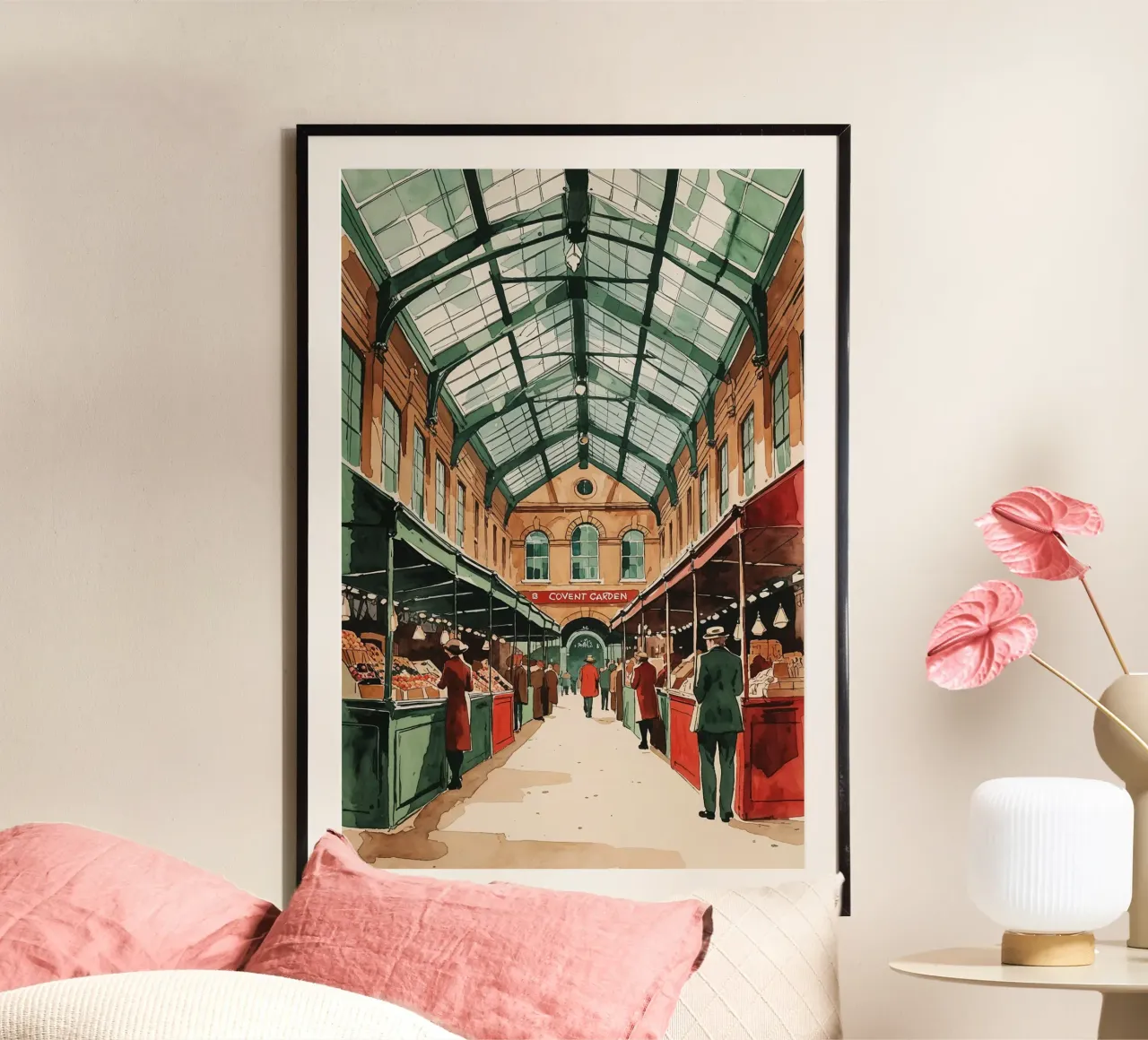Nostalgia at Covent Garden carta hahnemühle da AlbertKlee