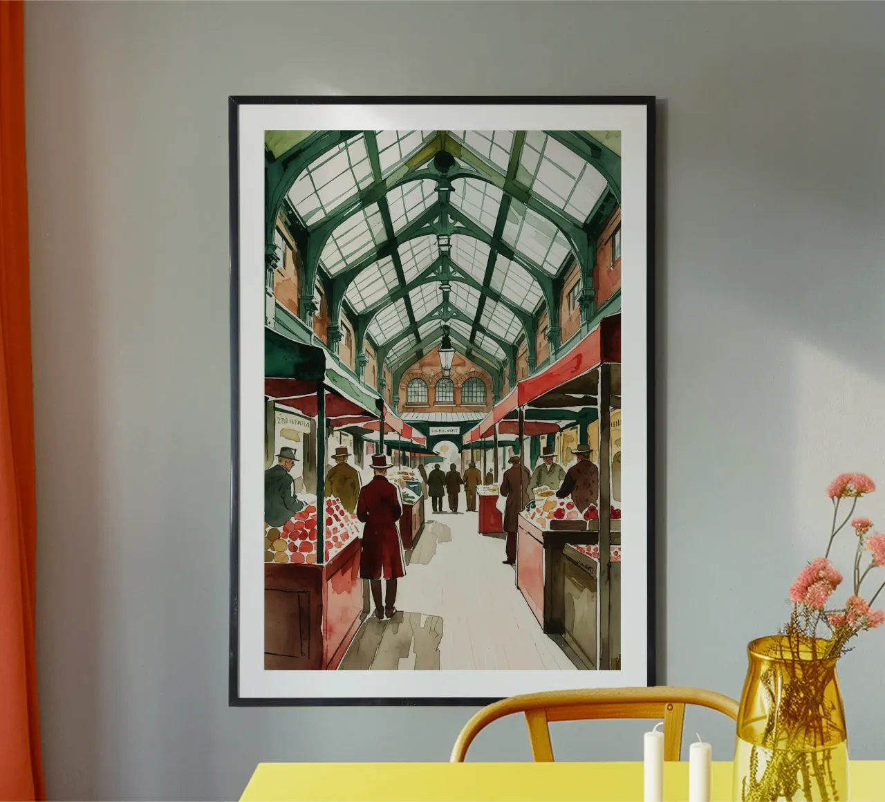 A Glimpse Into Covent Garden’s Past carta hahnemühle da AlbertKlee