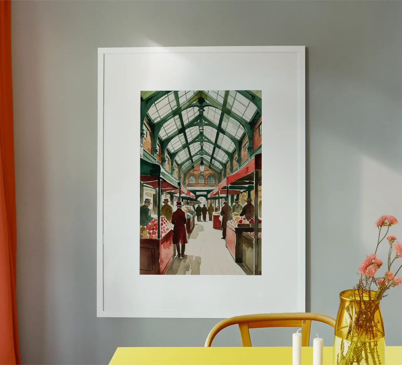 A Glimpse Into Covent Garden’s Past carta hahnemühle da AlbertKlee