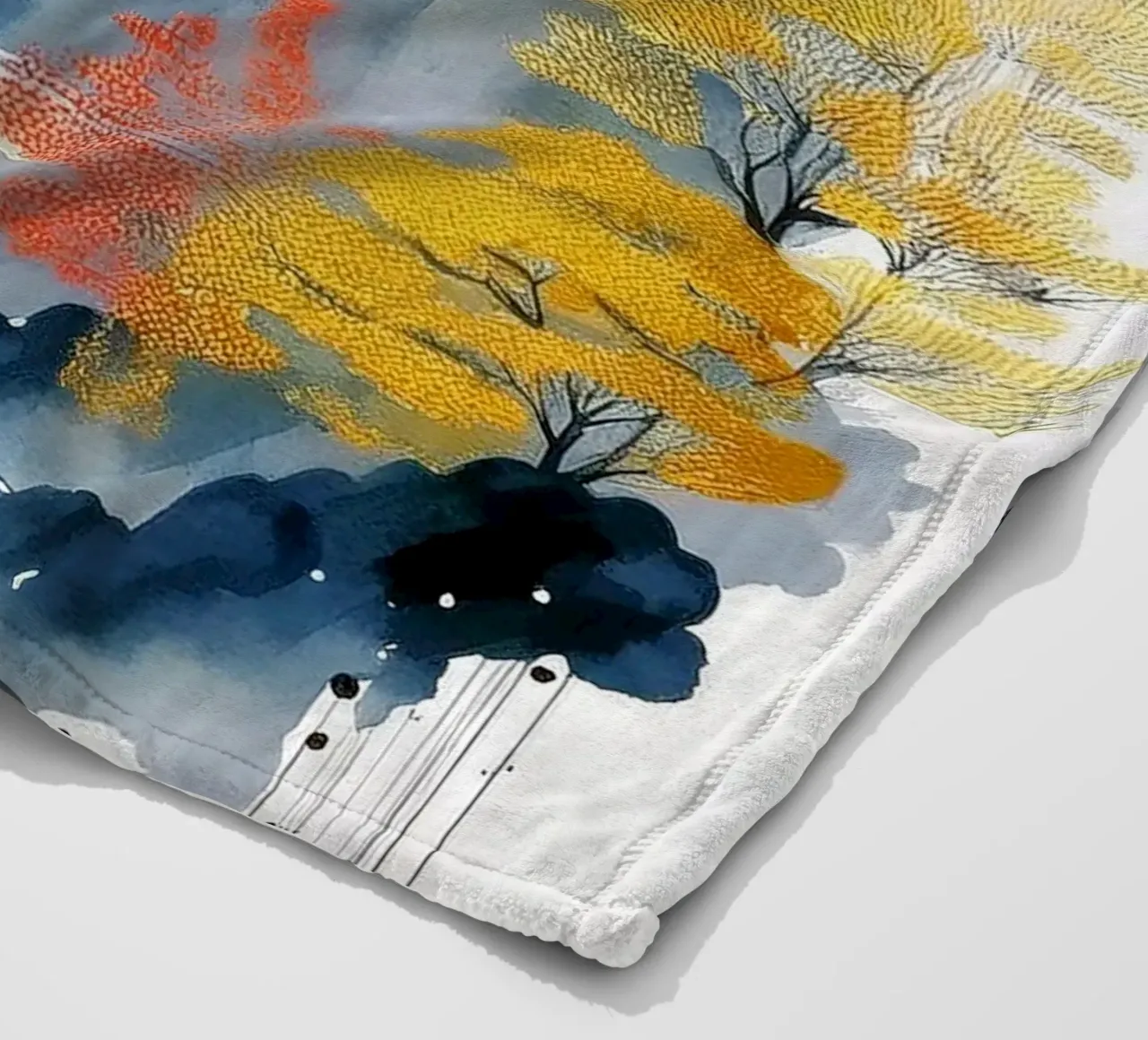 Amber Peaks fleecedeken van Hightown Design