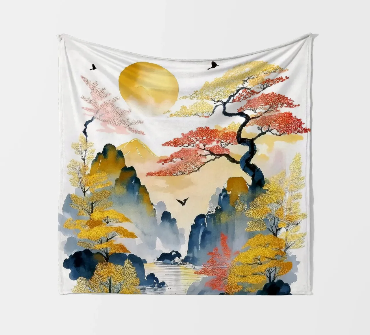 Amber Peaks fleecedeken van Hightown Design