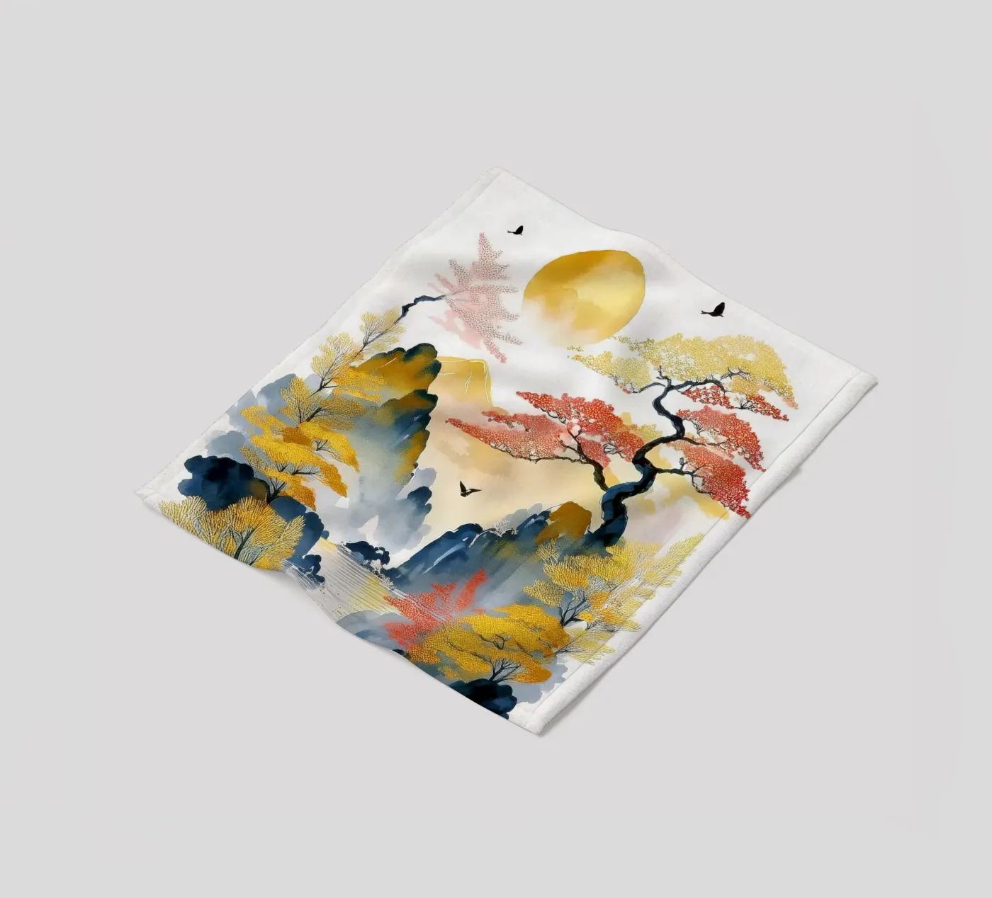 Amber Peaks fleecedeken van Hightown Design