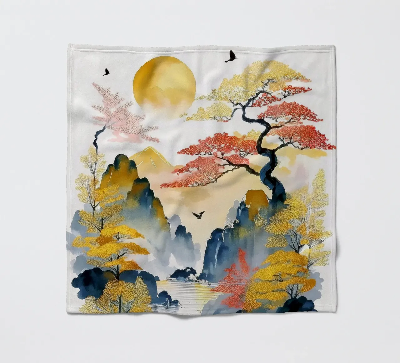 Amber Peaks fleecedeken van Hightown Design