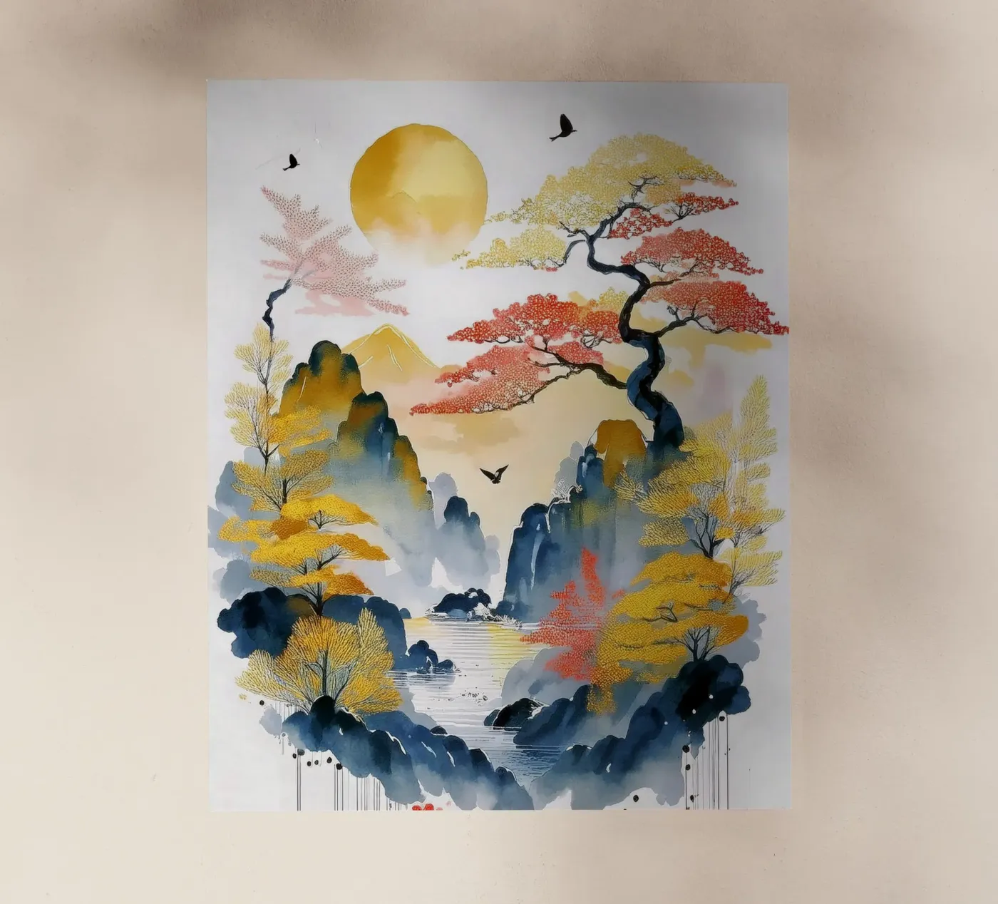 Amber Peaks pellicola backlit da Hightown Design