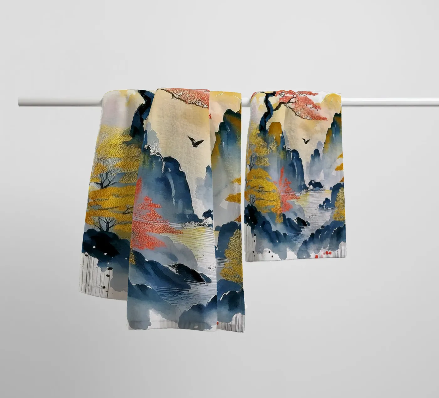 Amber Peaks Handtuch von Hightown Design