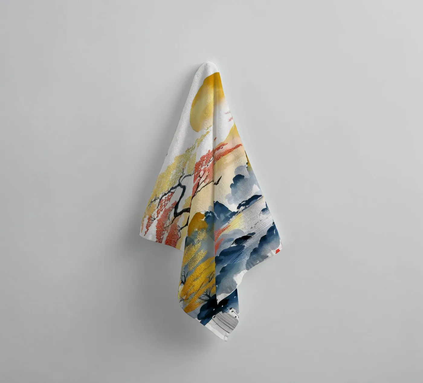 Amber Peaks Handtuch von Hightown Design