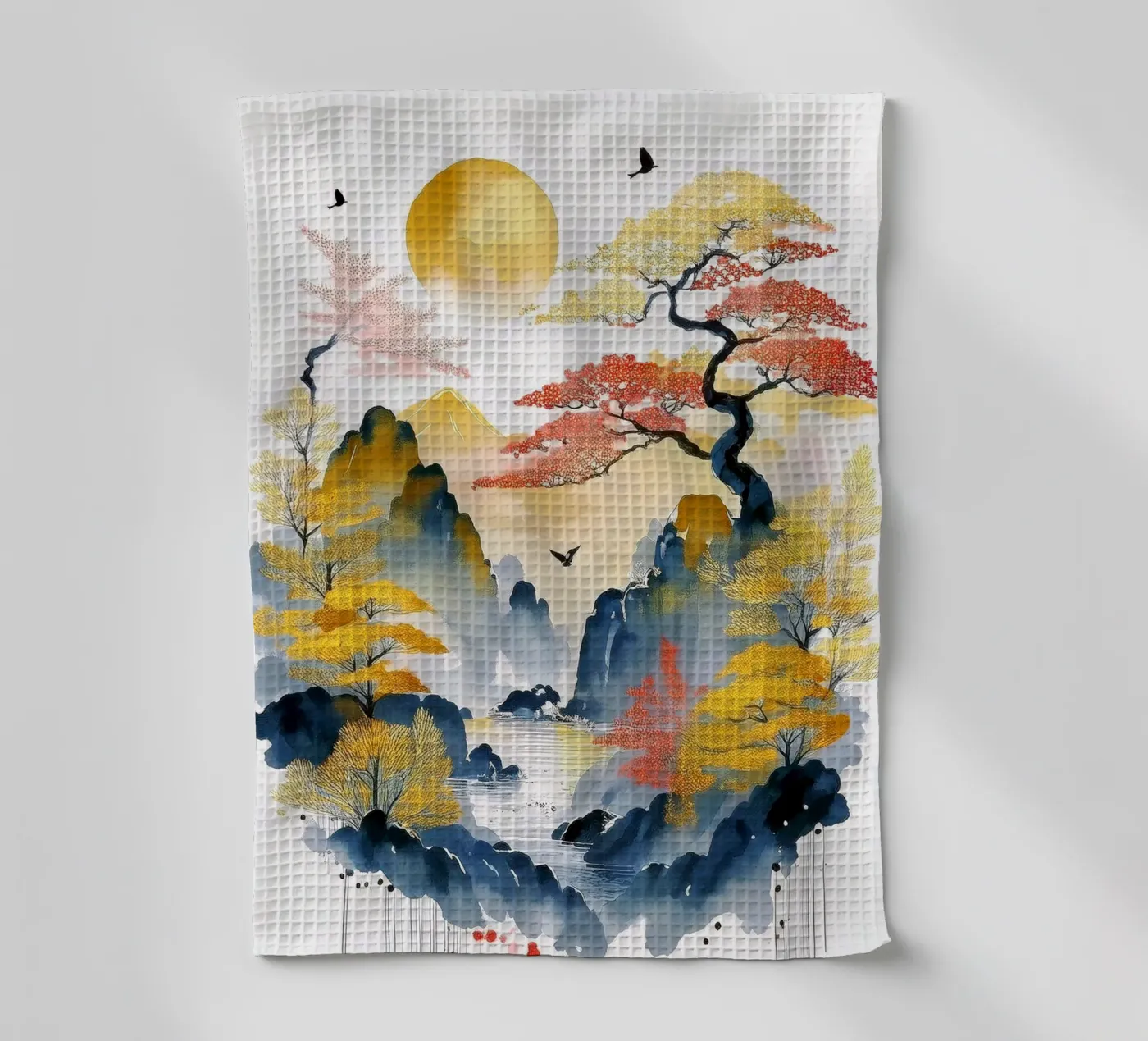 Amber Peaks torchon de Hightown Design