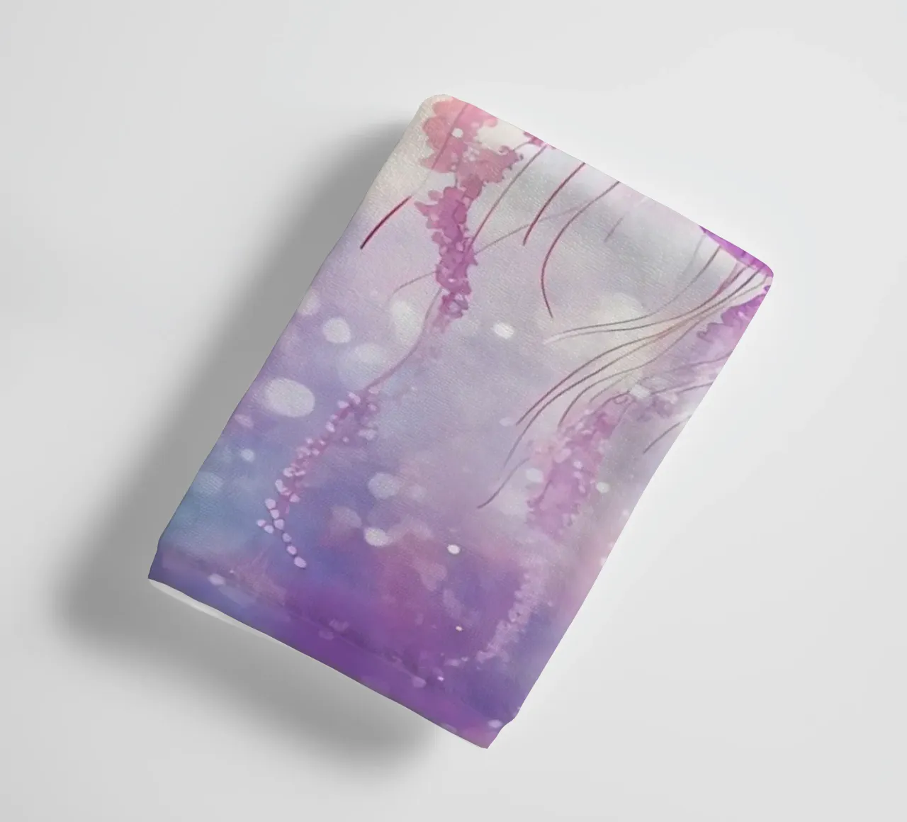 Méduses Enchantées : Ballet Rose et Violet serviette de bain de Théïa's Fantasia World