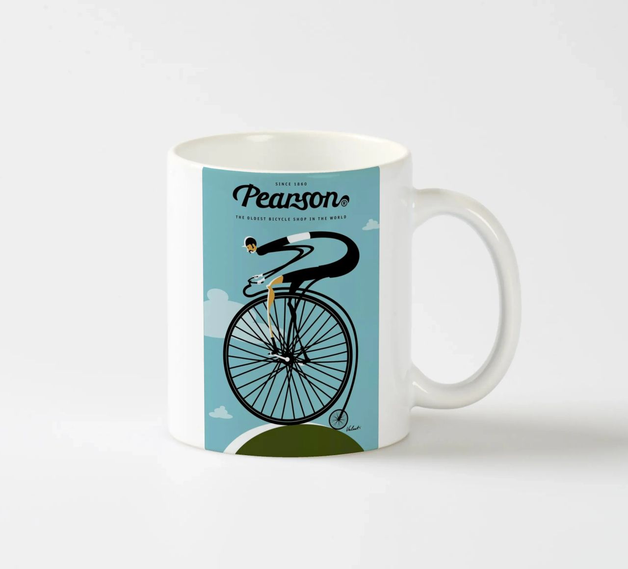 Pearson tazza in ceramica da Michael Valenti