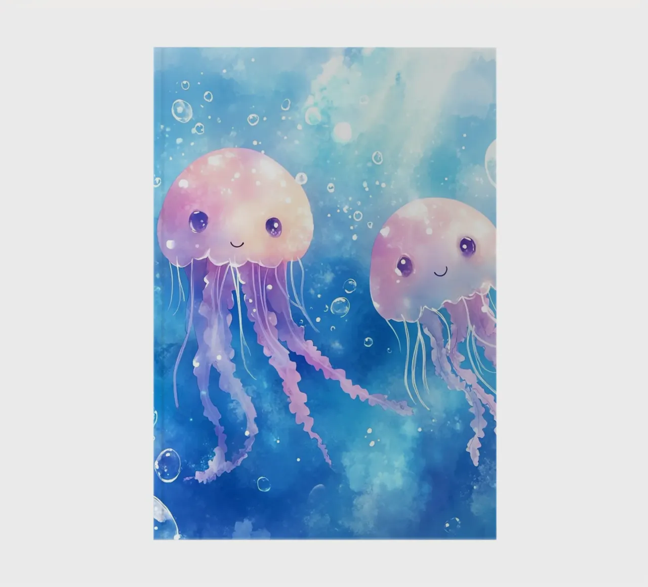 Abyssal Joy: Three Medusas and their Smiles notebook by Théïa's Fantasia World