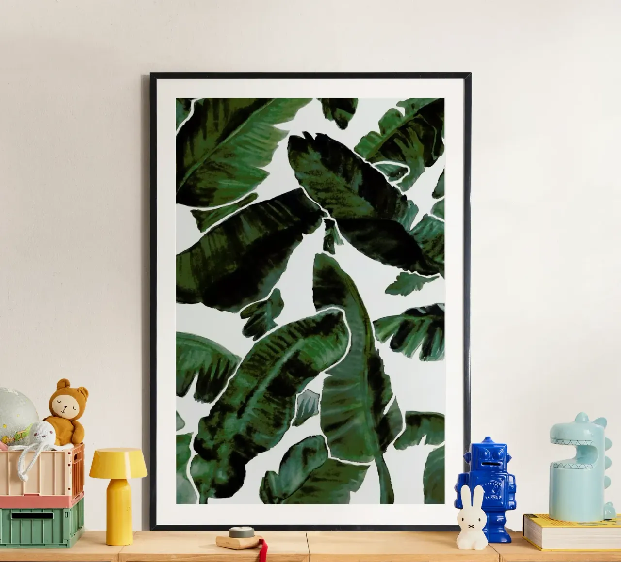 The Vacation poster con telaio in alluminio da Laura O'Connor