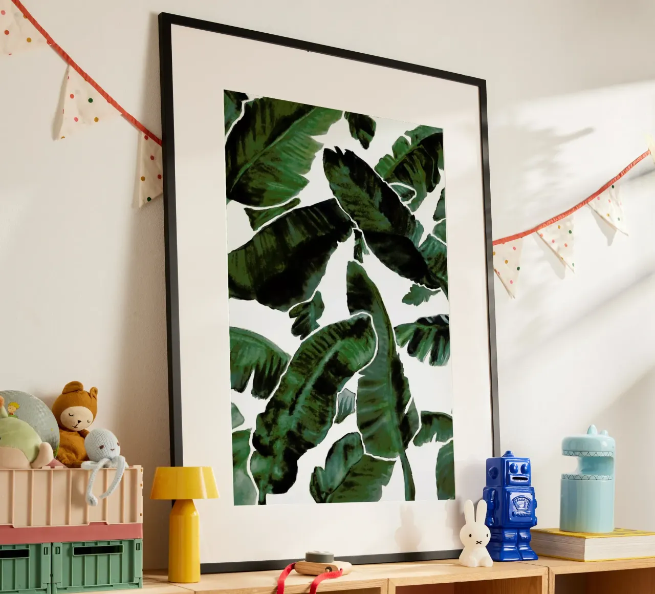 The Vacation poster con telaio in alluminio da Laura O'Connor