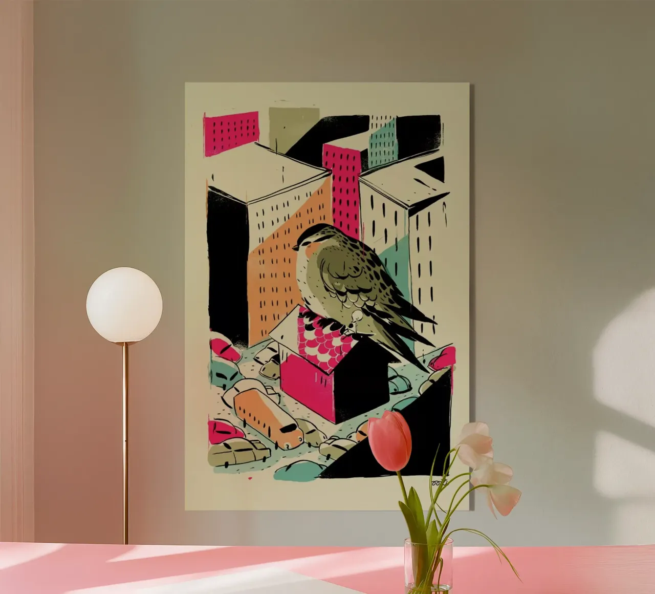 Giants Birdy plexiglass da Pietari Posti