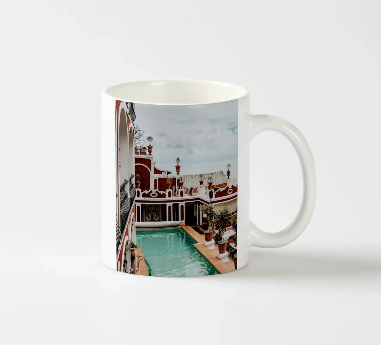Le Sirenuse, Positano, Amalfi Coast in Italy, Travel Print tazza in ceramica da TheTravelClub