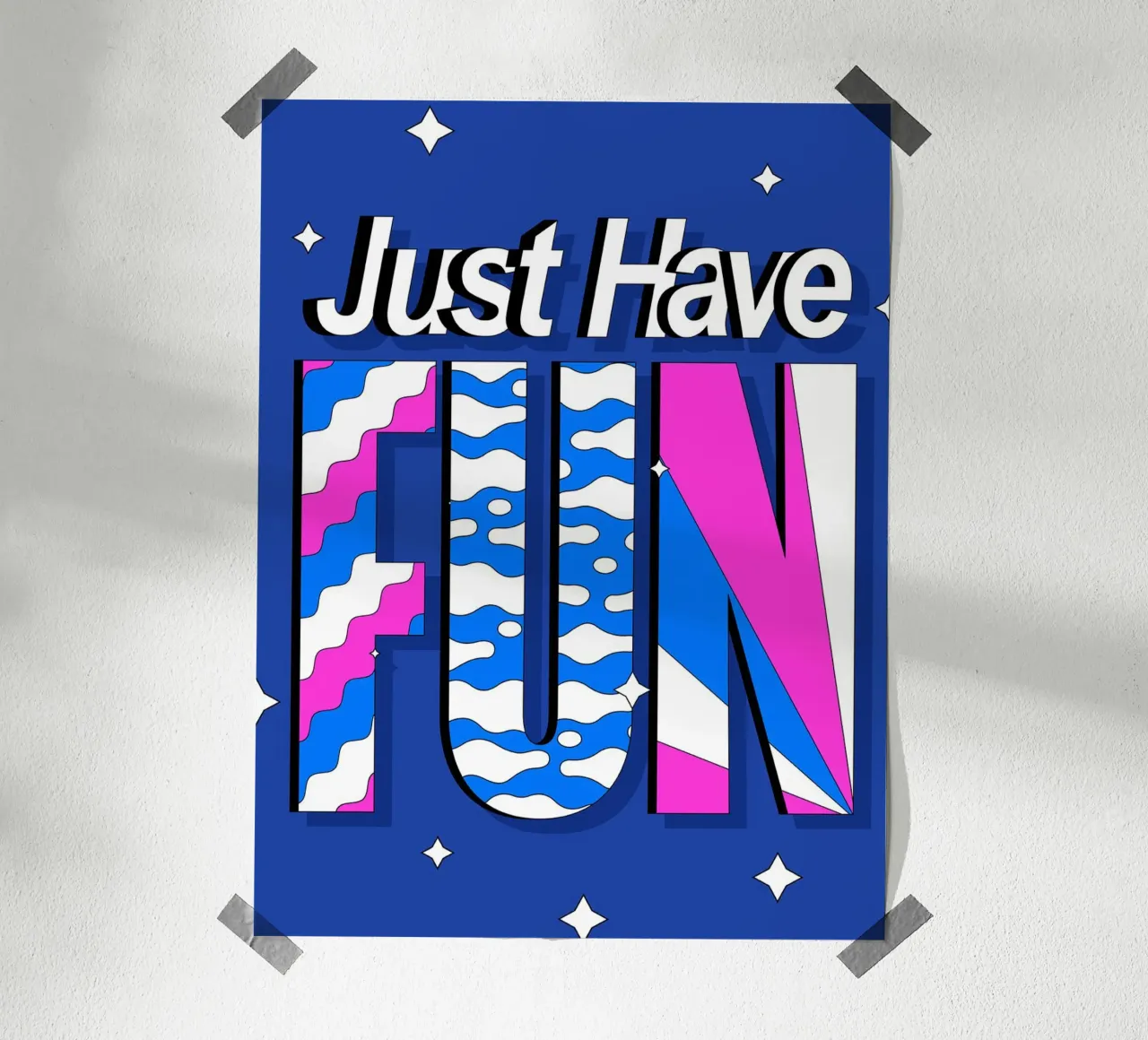 Just Have FUN poster da Mat Voyce